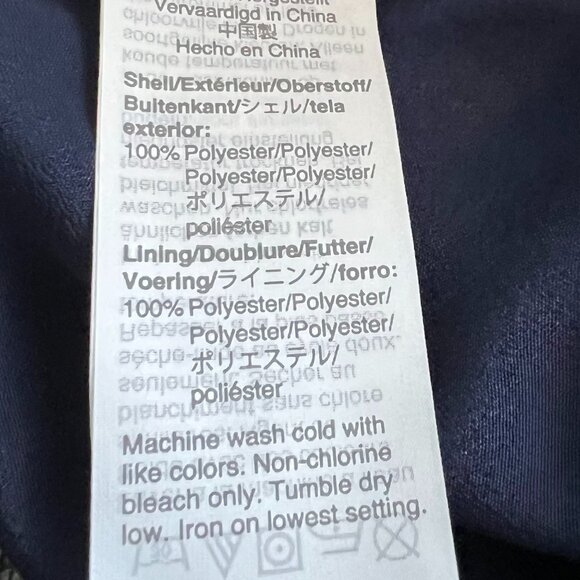 J Crew Daisy Floral Pleated Skirt, NWT, Navy, Red, White, 6 - Picture 6 of 8